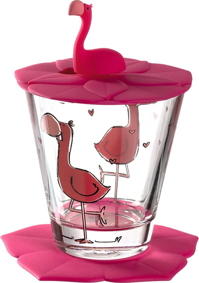 Leonardo Bambini Drinkset Flamingo