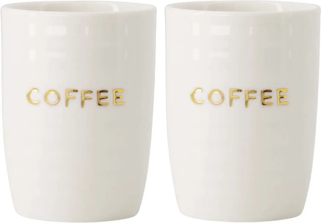 Zusss Koffiemokken Set 2 Stuks