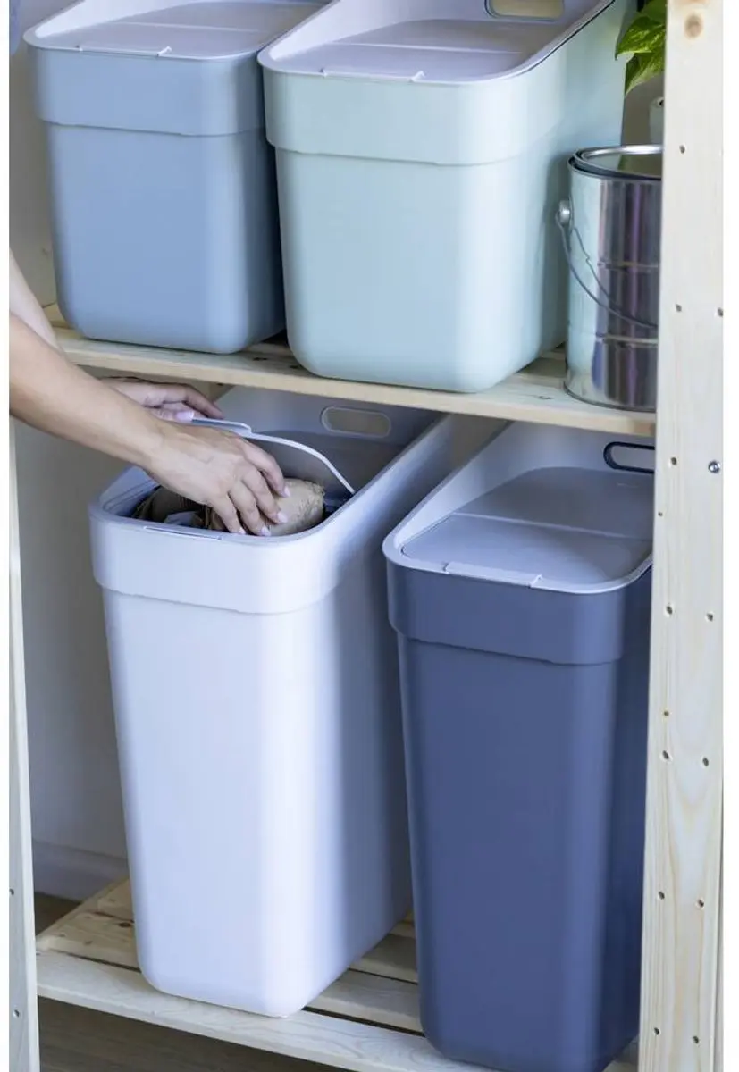 Curver Ready to Collect Prullenbak 30L - Wit