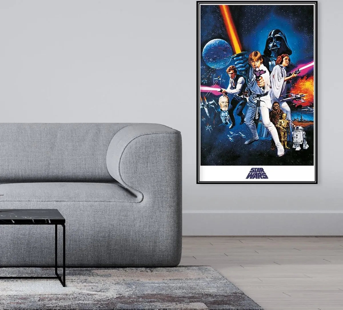 Star Wars A New Hope Poster - One Sheet - Multicolor