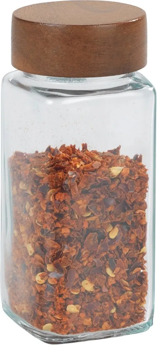 Wenko Glazen Kruidenpotjes Acacia