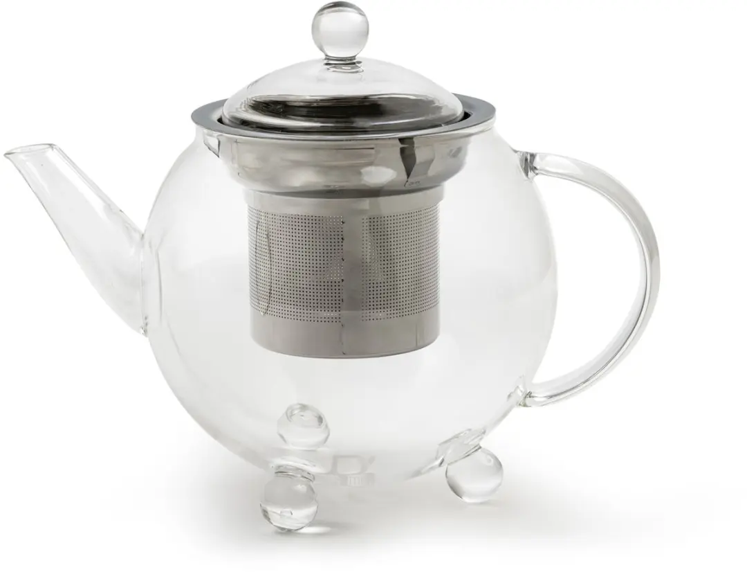 Bredemeijer Bella Ronde Glas Theepot 0.5L - Transparant
