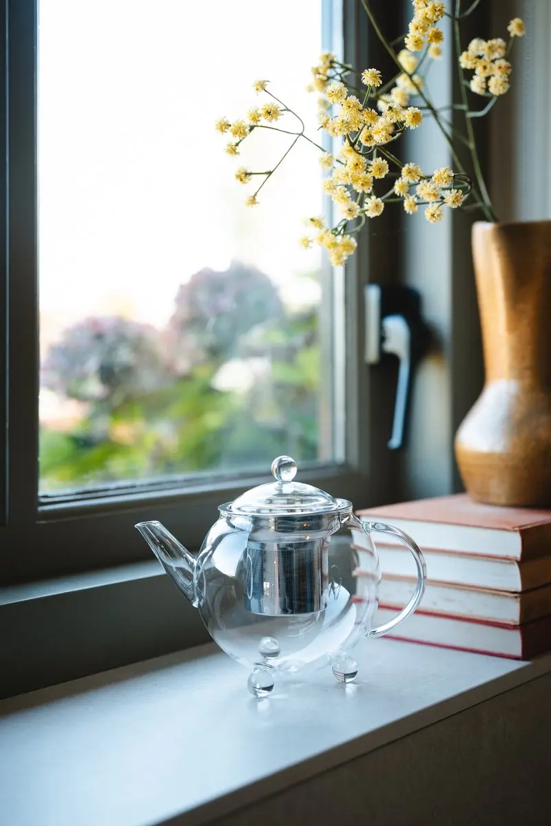 Bredemeijer Bella Ronde Glas Theepot 0.5L - Transparant - afbeelding 6 van 6
