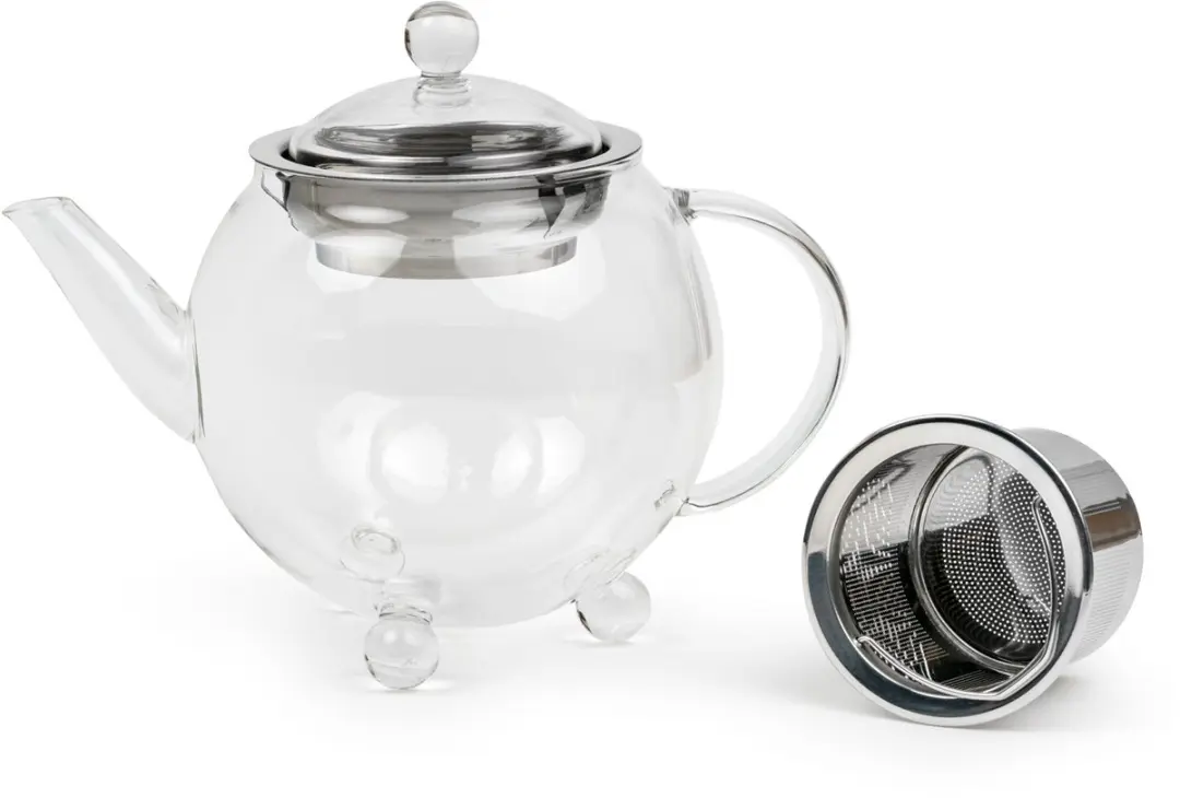 Bredemeijer Bella Ronde Glas Theepot 0.5L - Transparant