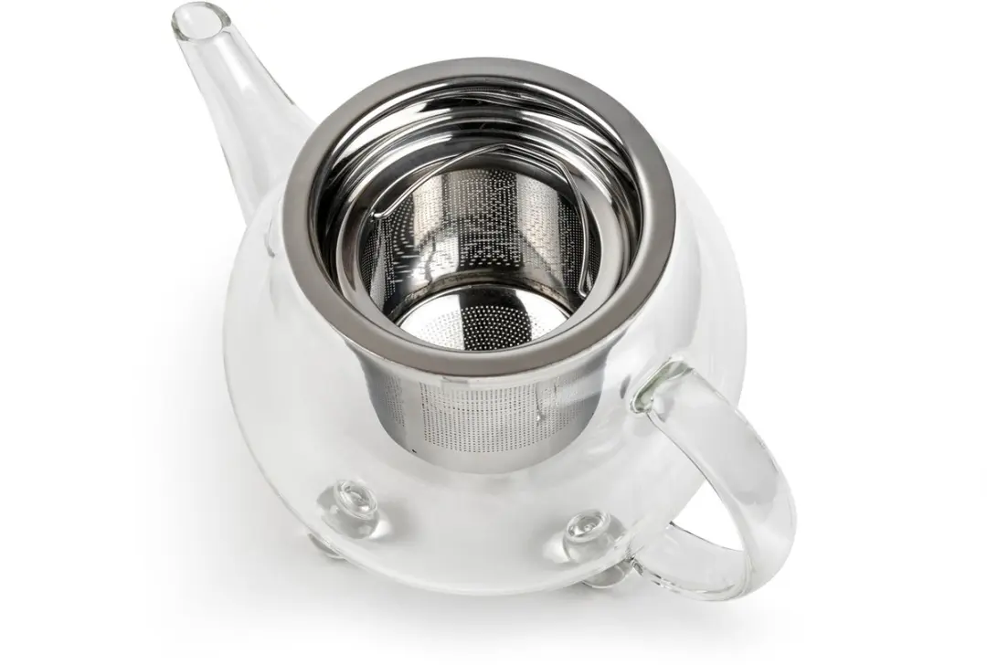 Bredemeijer Bella Ronde Glas Theepot 0.5L - Transparant
