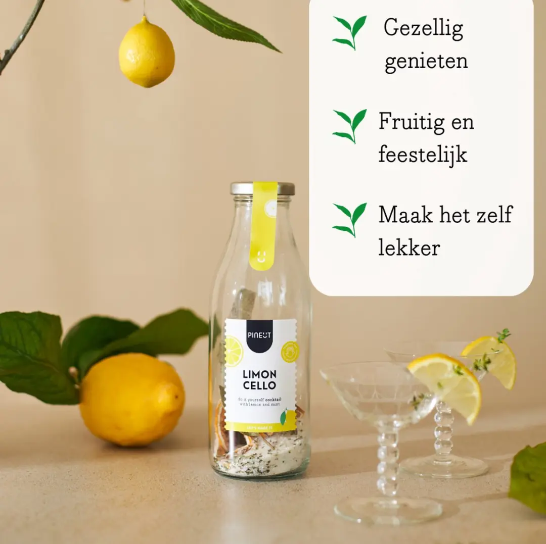 Pineut Limoncello Mix Zelf Maken Set - 1 Stuk