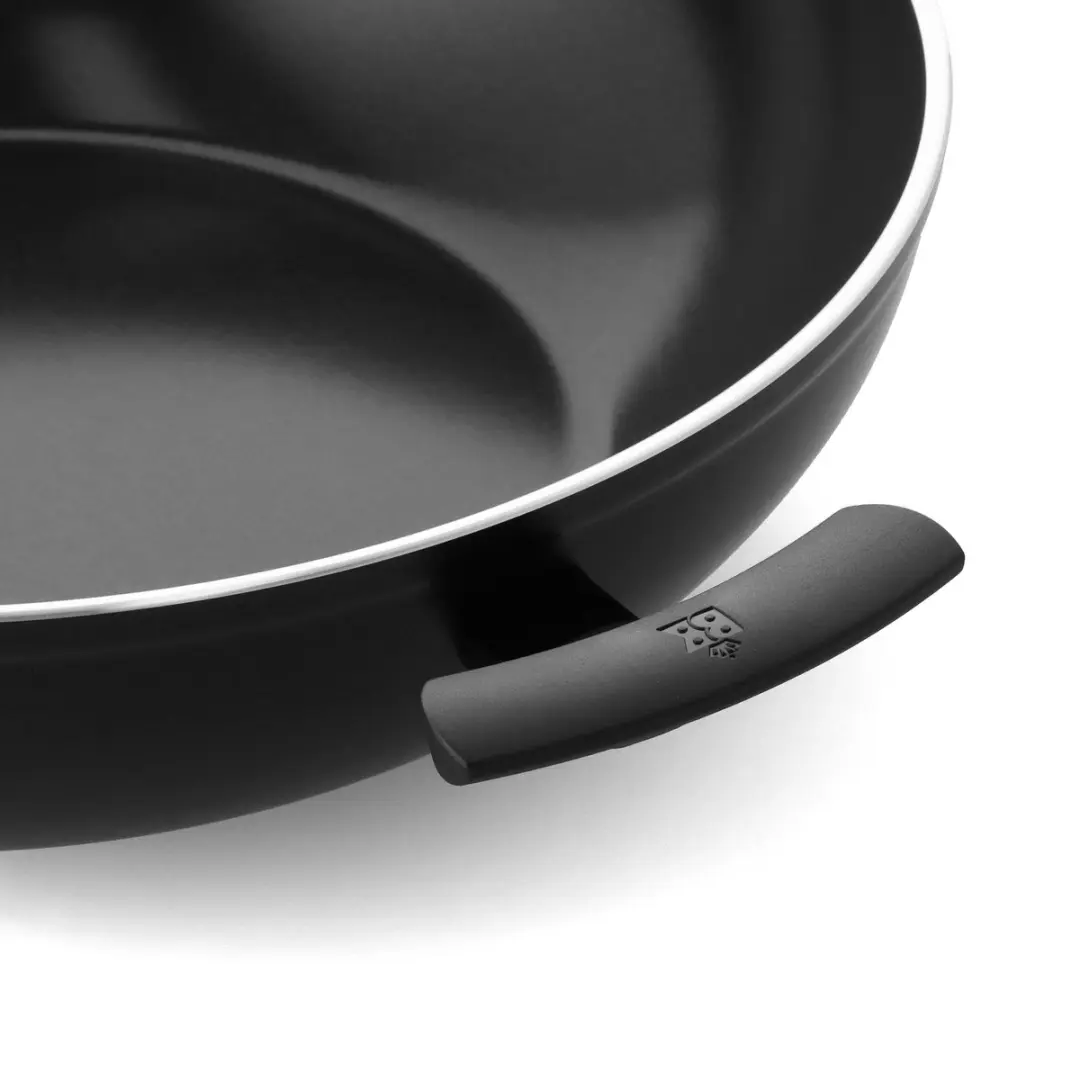BK Easy Induction Wokpan 36cm - 7,5L - Zwart