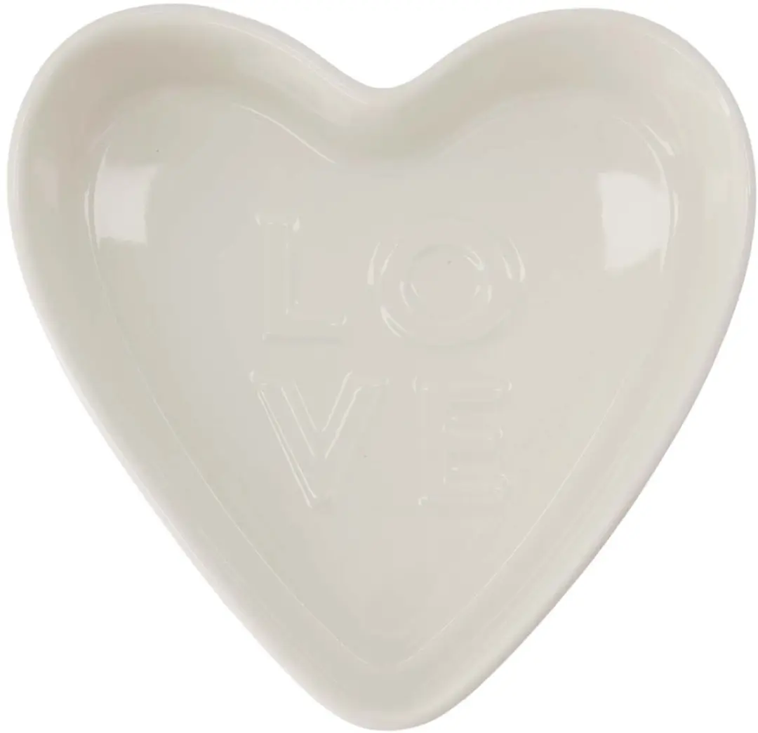 Zusss Keramische Ovenschaal Hartvorm 225ml