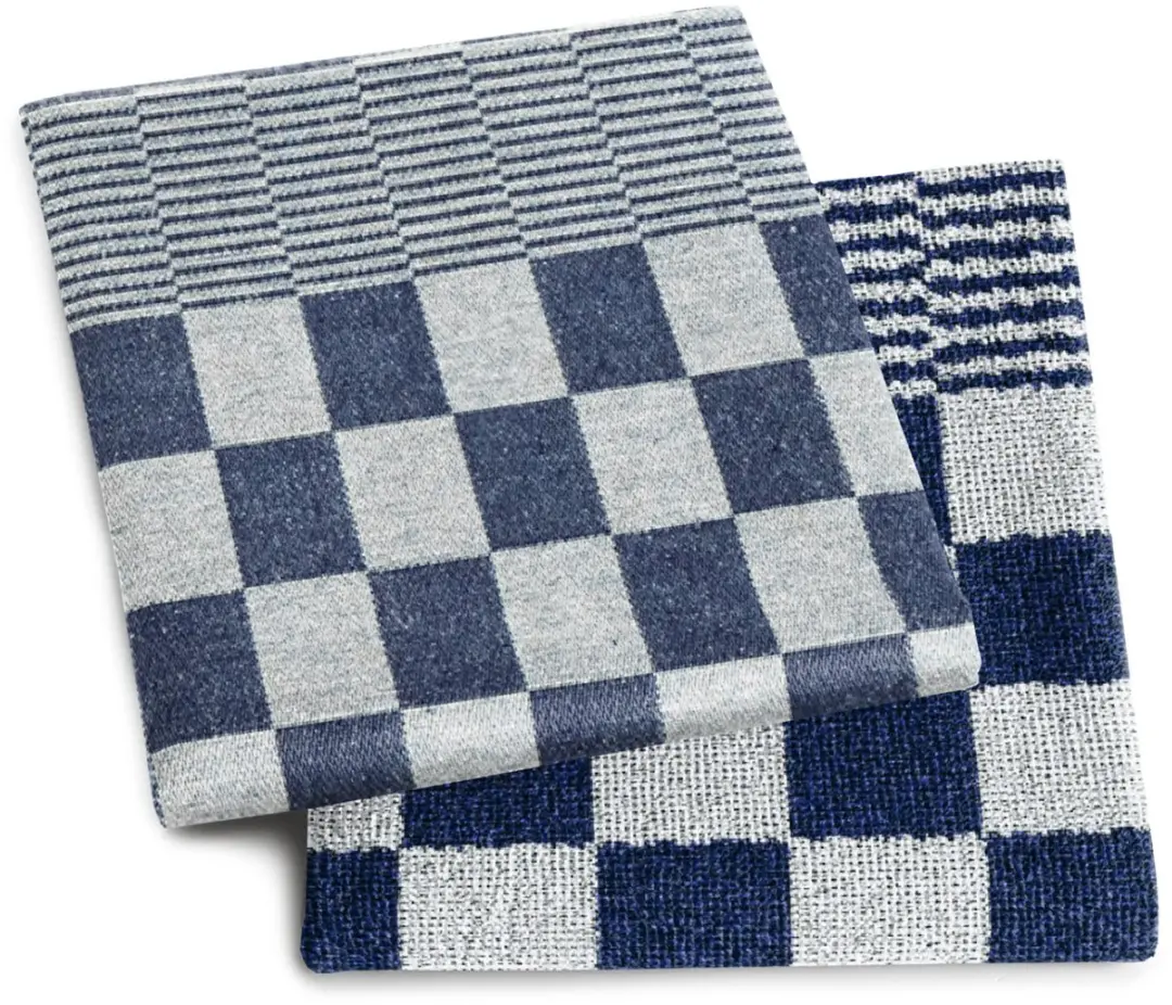 DDDDD Barbeque Keukendoeken - 6 Stuks 50x55cm Blauw