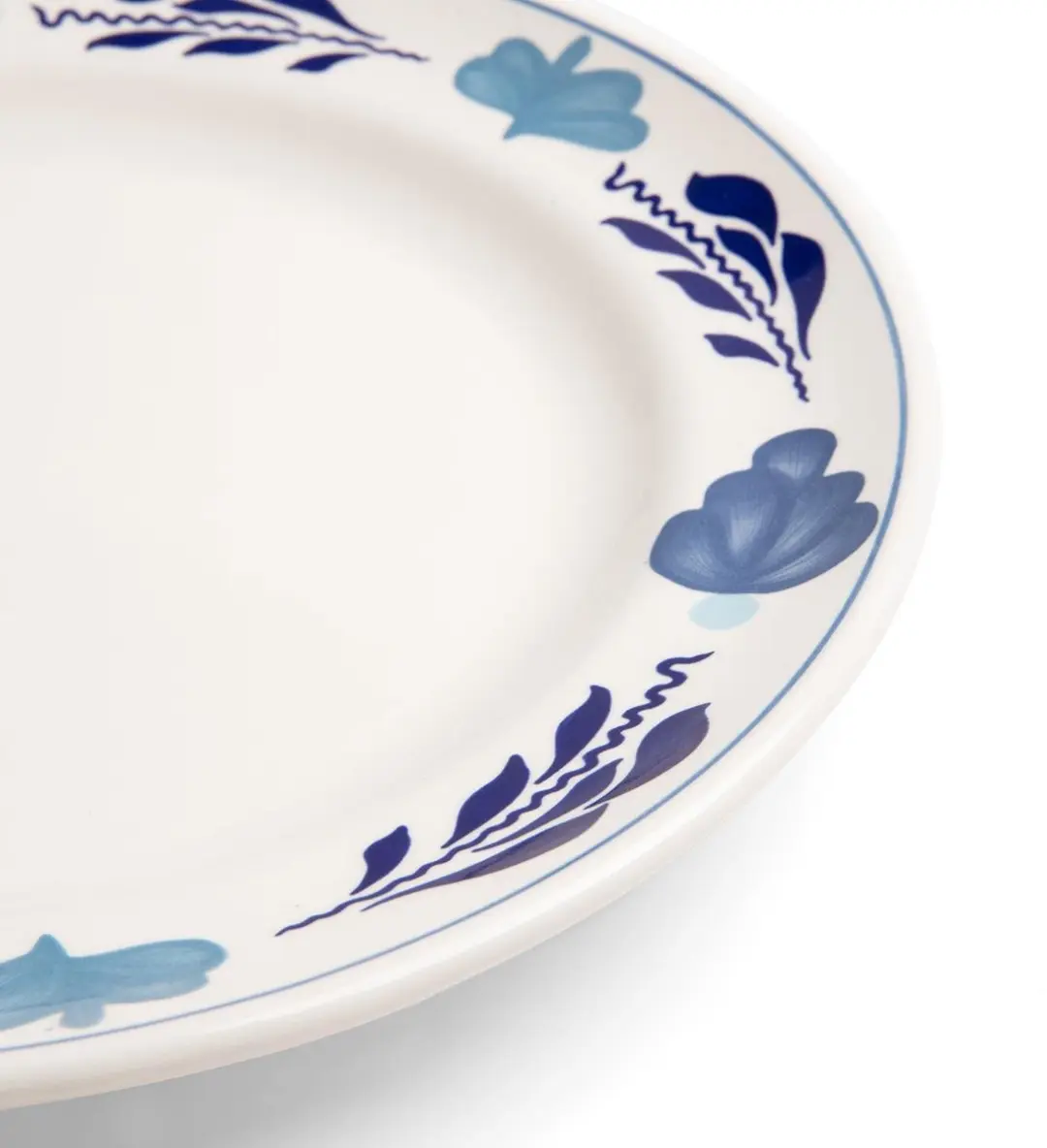 Royal Boch Boerenblauw Bord 25,5cm - 6 Stuks