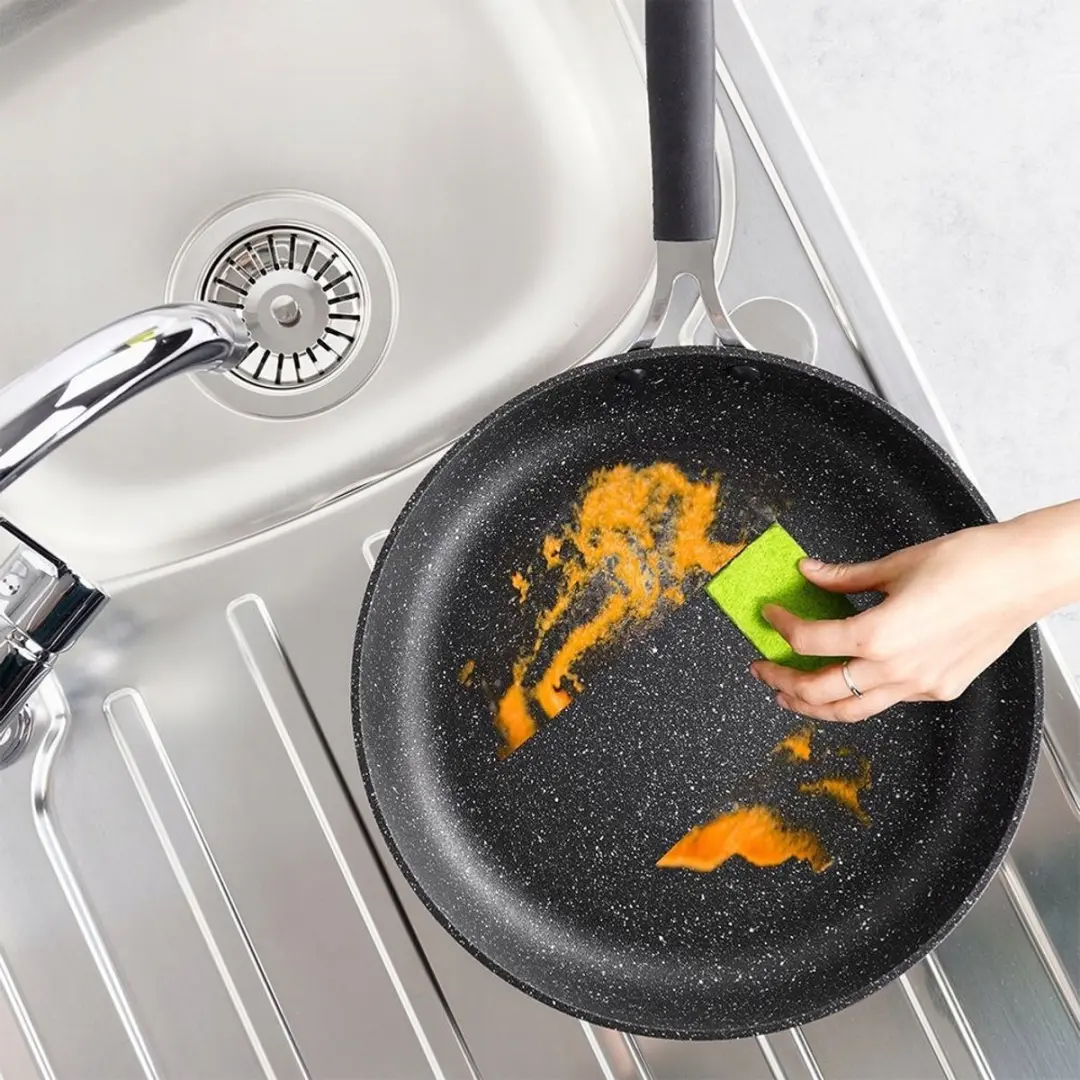 Orion Stoner Granieten Koekenpan 28cm - Zwart - afbeelding 5 van 6
