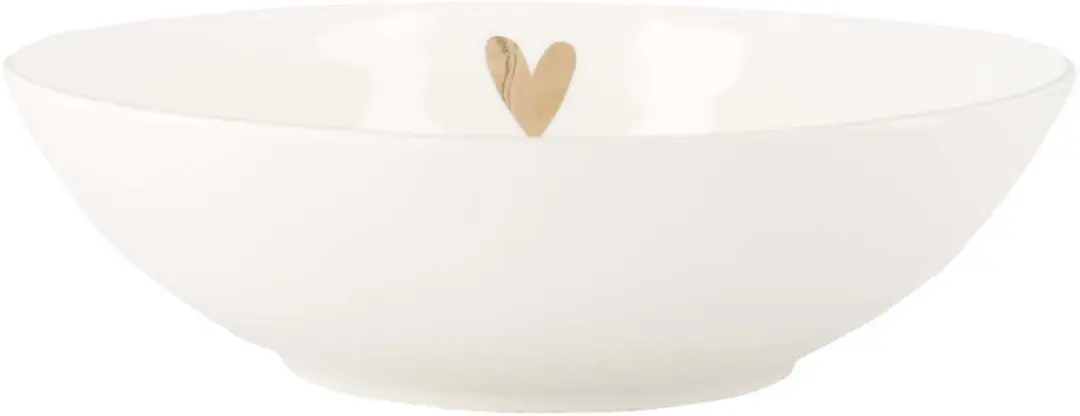 Zusss Deep Plate Heart Keramiek