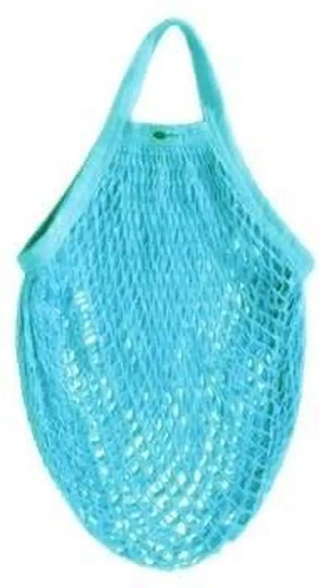 La Droguerie Écologique Biologisch Katoenen Boodschappennet - Blauw