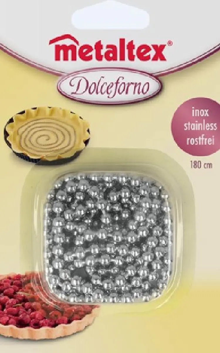 Metaltex Dolceforno Taartgewicht 180cm - RVS Zilver