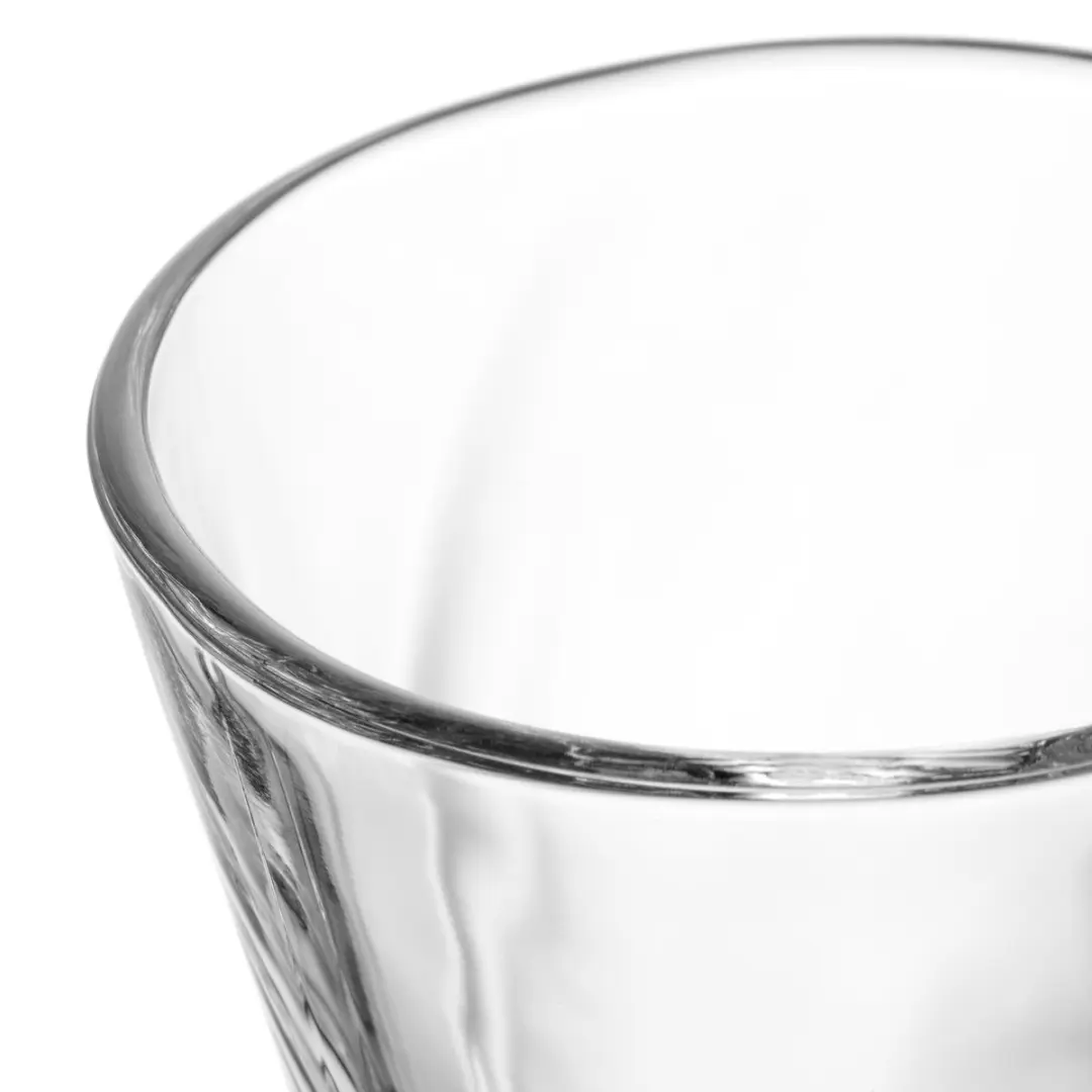 Leonardo CONO Schaal op voet 360ml - Set van 2 - Transparant