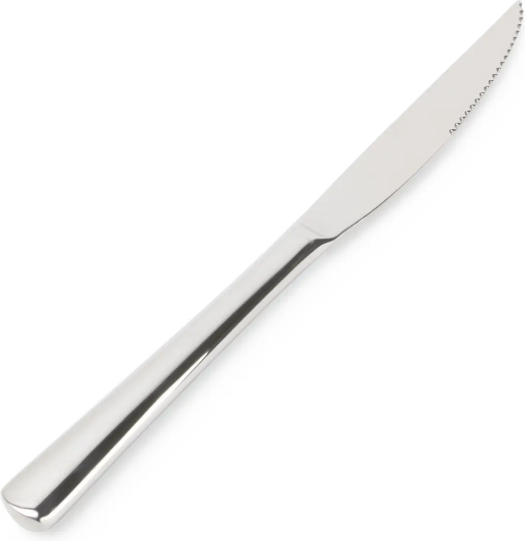 Yong Amberes Steakmes - 6 Stuks - Zwart/Zilver
