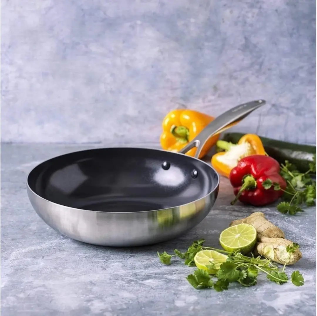 GreenPan Geneva Wok 28cm