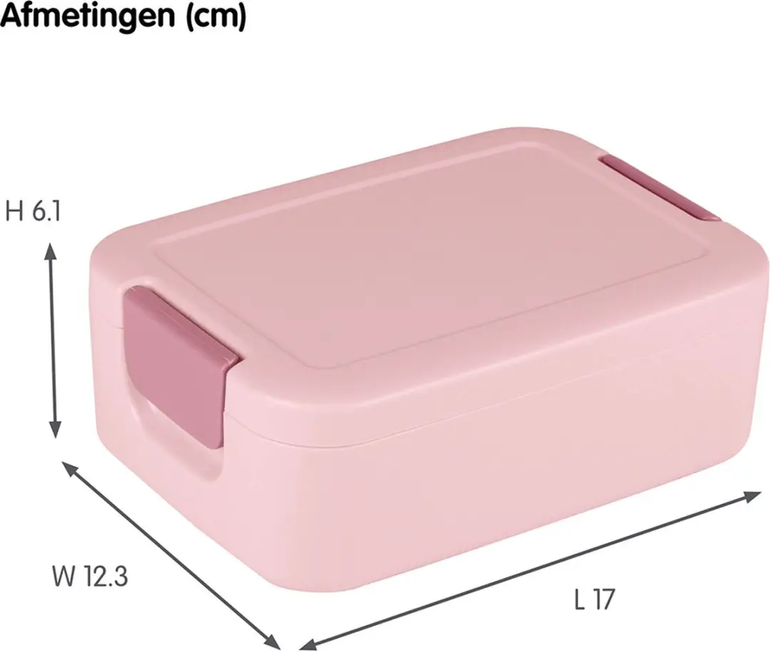 Sunware Sigma Home Food Broodtrommel 1L - Roze