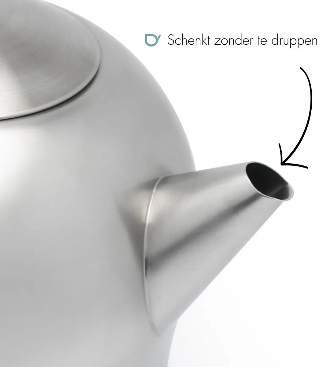 Bredemeijer Minuet Santhee Theepot 1L - Dubbelwandig RVS - Mat
