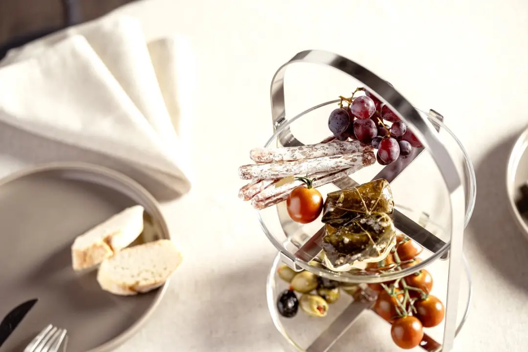 Leonardo CUCINA Etagère 2-delig - Zilver - MPN 025365