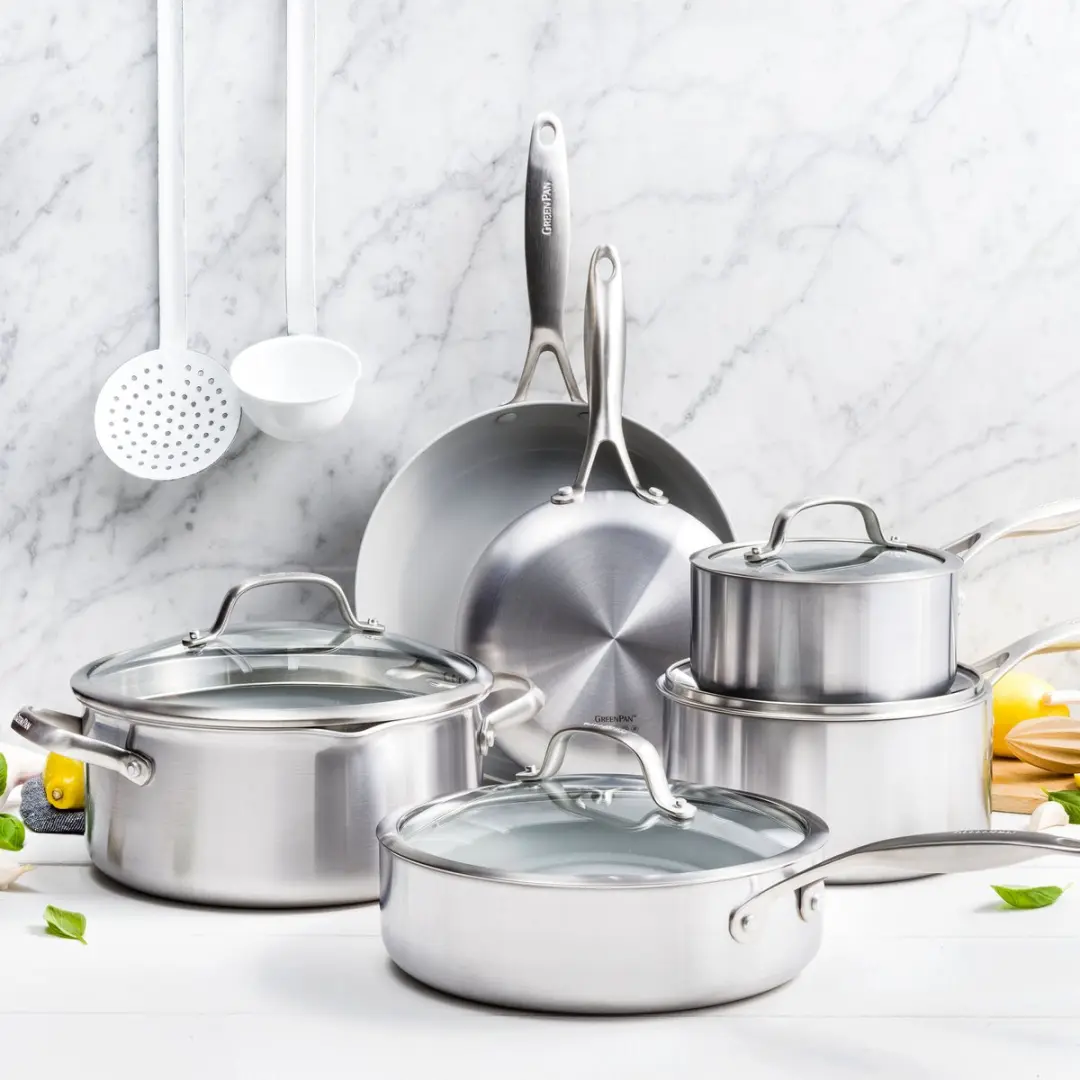GreenPan Venice Pro Evershine Sauspan 1.5L Ø16cm - Zilver