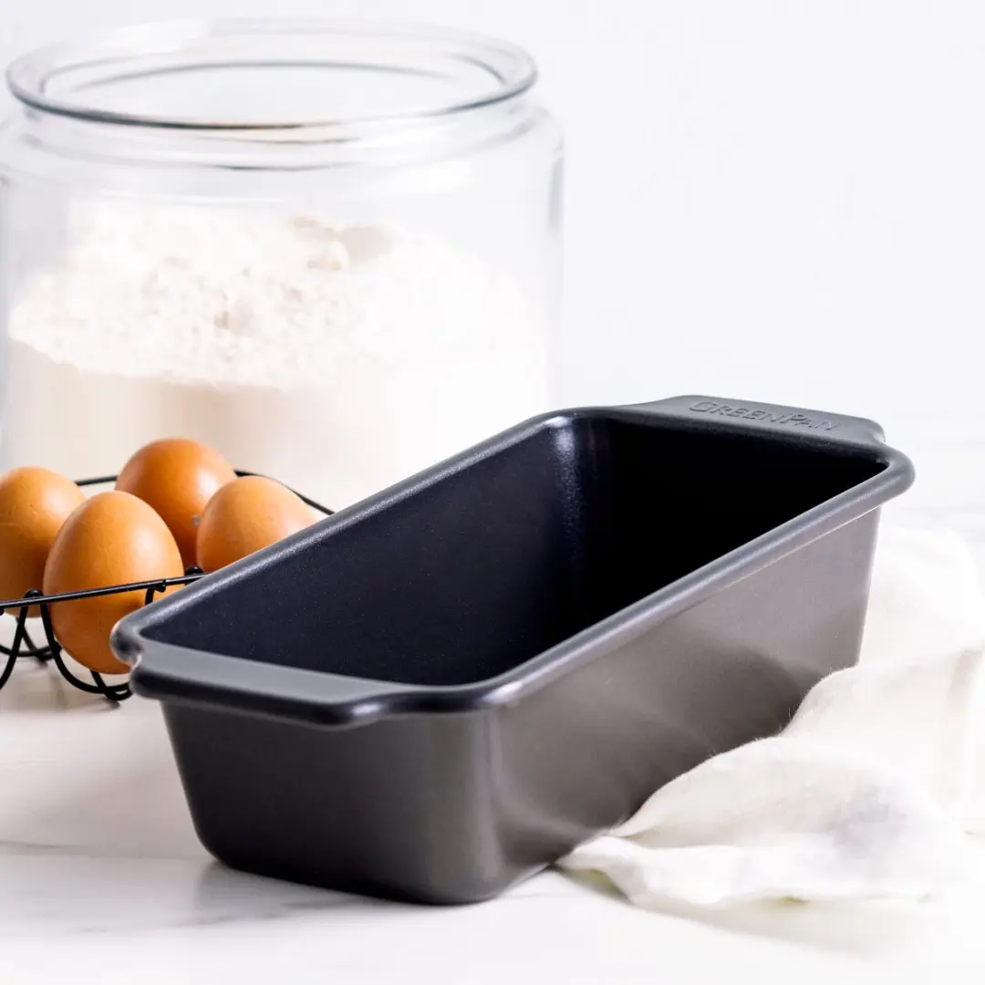 GreenPan Bistro Cakevorm 22.5x11.5cm - Zwart