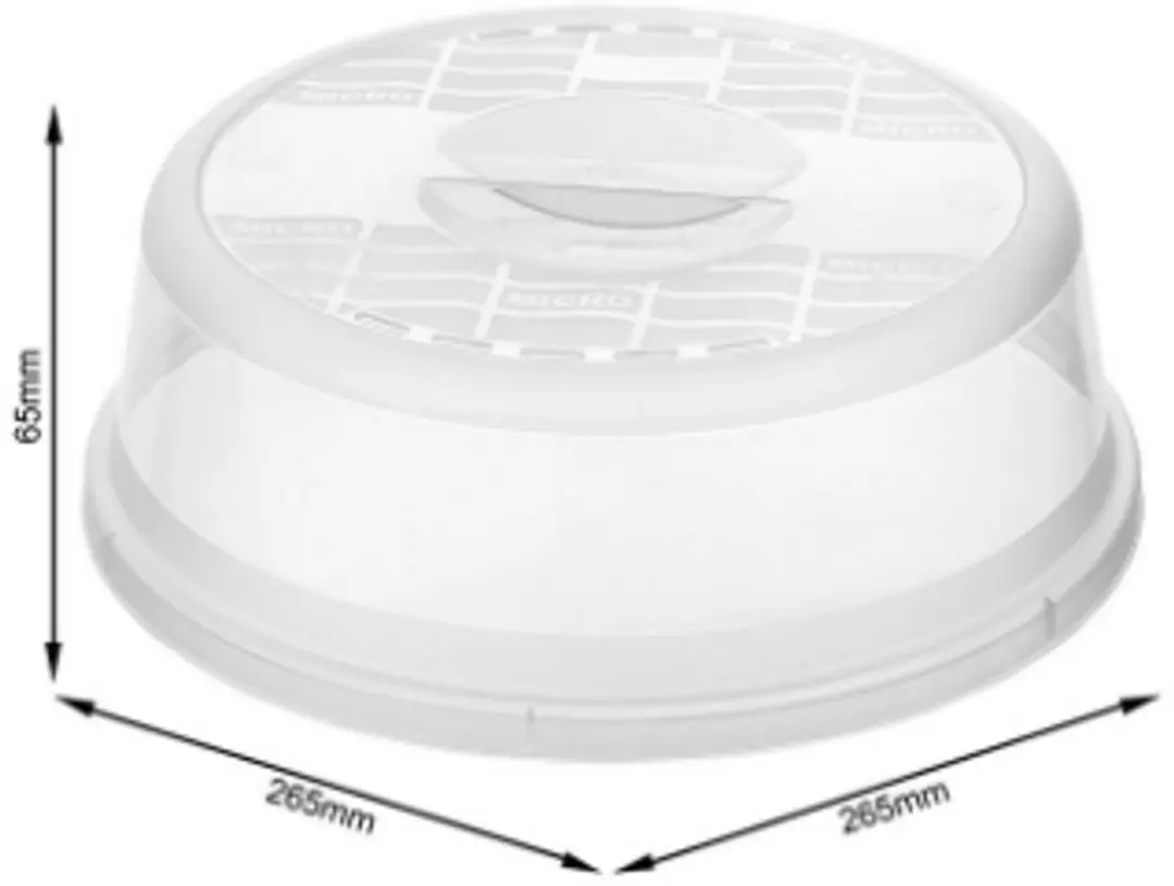 Rotho Basic Magnetrondeksel 26,5cm - Transparant