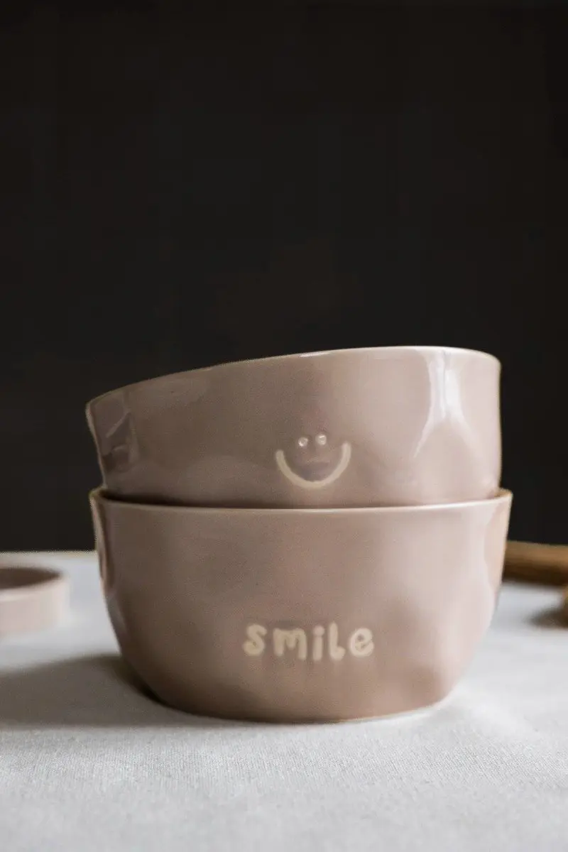 Gusta Enjoyables Kom Smile Ø14cm - Set van 2