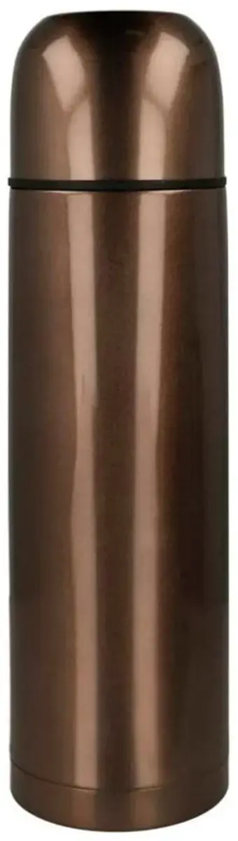 Metaltex Thermosfles 1L Metallic Brown