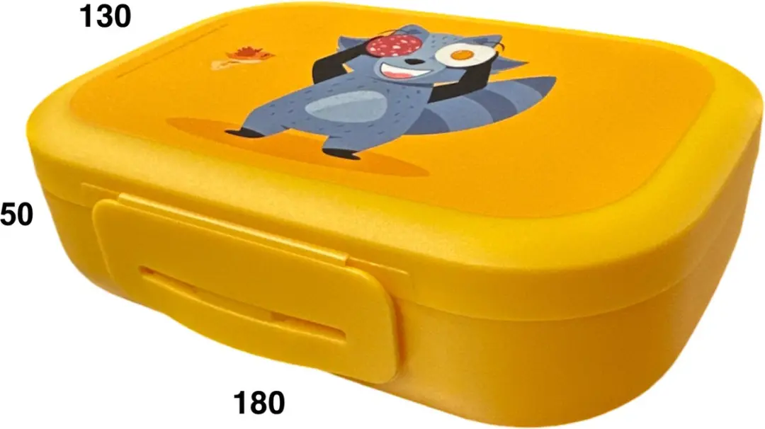 Amuse Lunchbox Otter 500ml - Kindveilige sluiting - Groen
