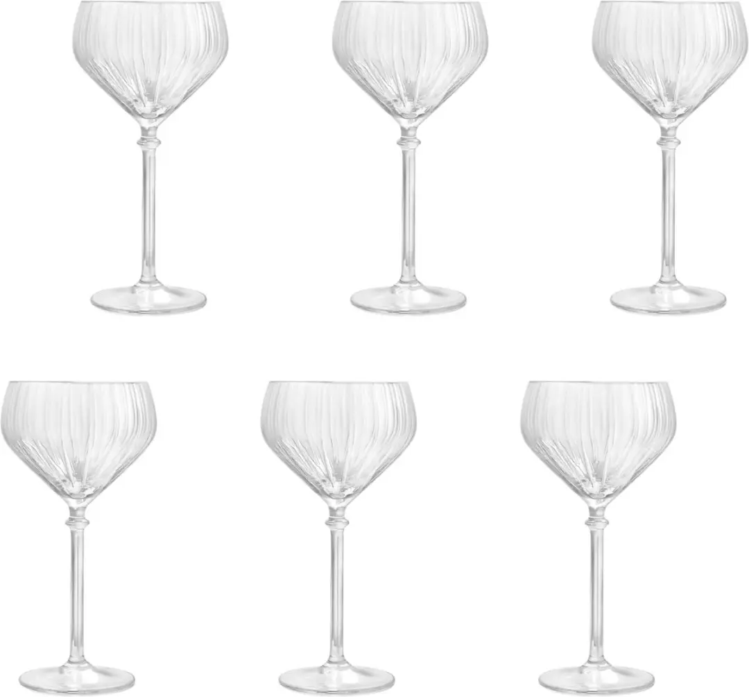 Royal Leerdam Bonheur Cocktailglazen 6 Stuks - 32cl - Transparant
