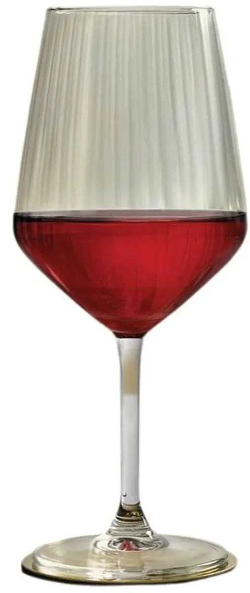 Royal Leerdam Carré Optics Wijnglazen 52cl - Set van 6 - Rode wijn