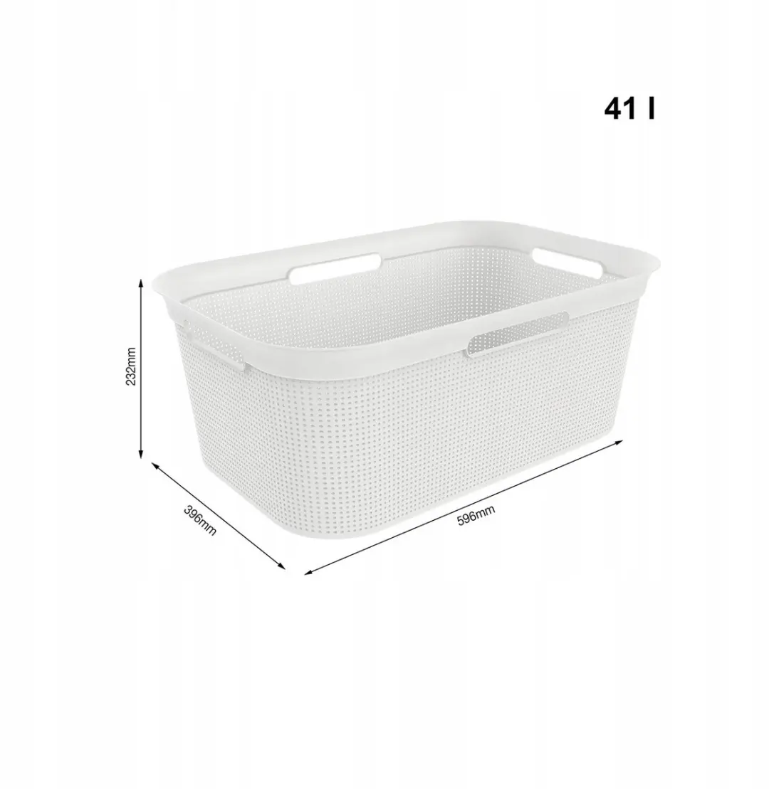 Rotho Brisen 41L Wasmand - Wit