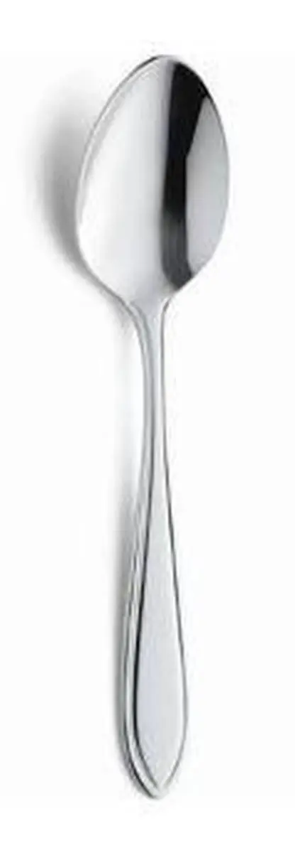 Amefa Punt Filet Koffielepel H081 - 12 Stuks - Grijs