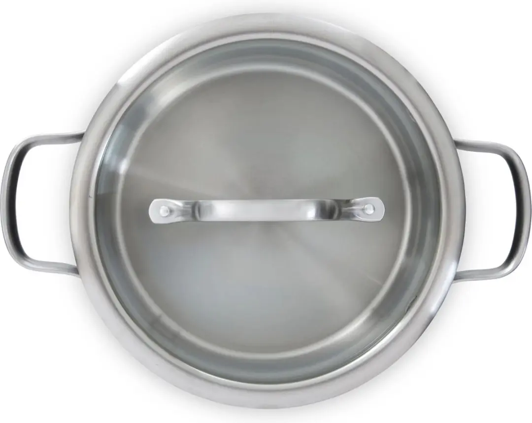 BK Purity Black Kookpan 20cm - 2.5L - Zilver