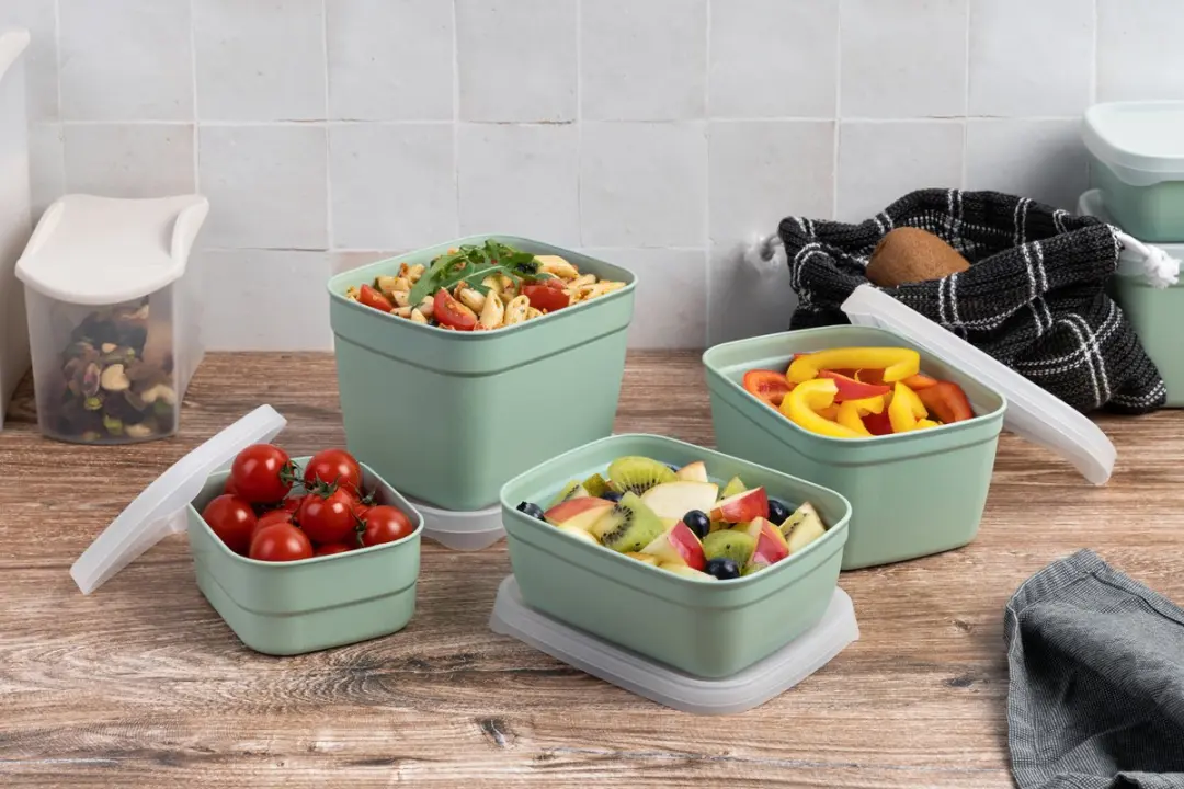 Amuse Optifridge Bio Vershoudbakjes 3x1200ml - Groen