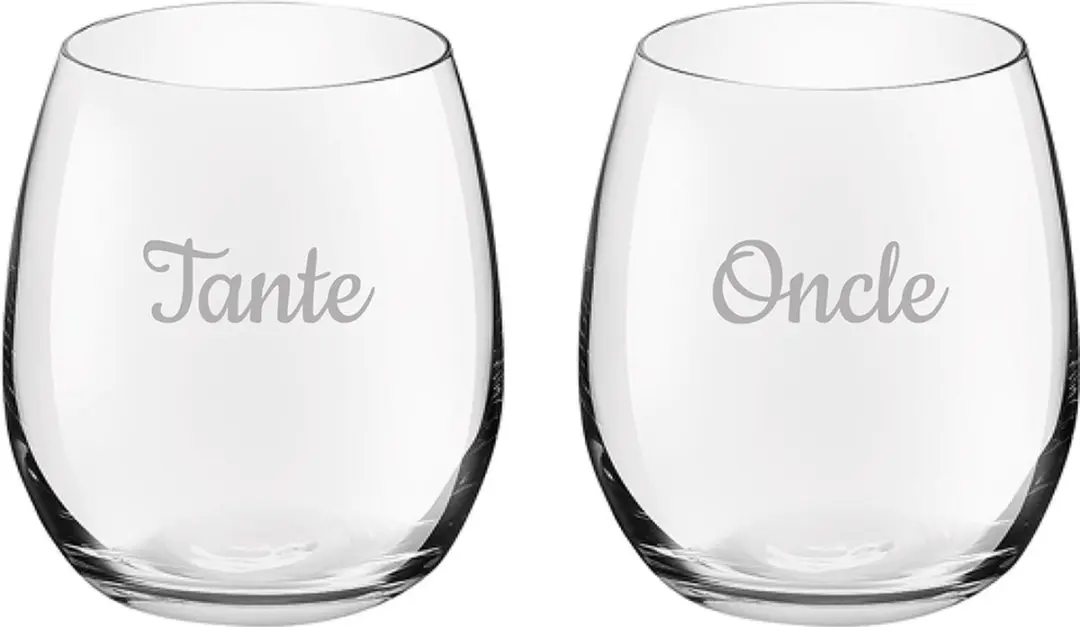 Royal Leerdam Drinkglas Tante & Oncle