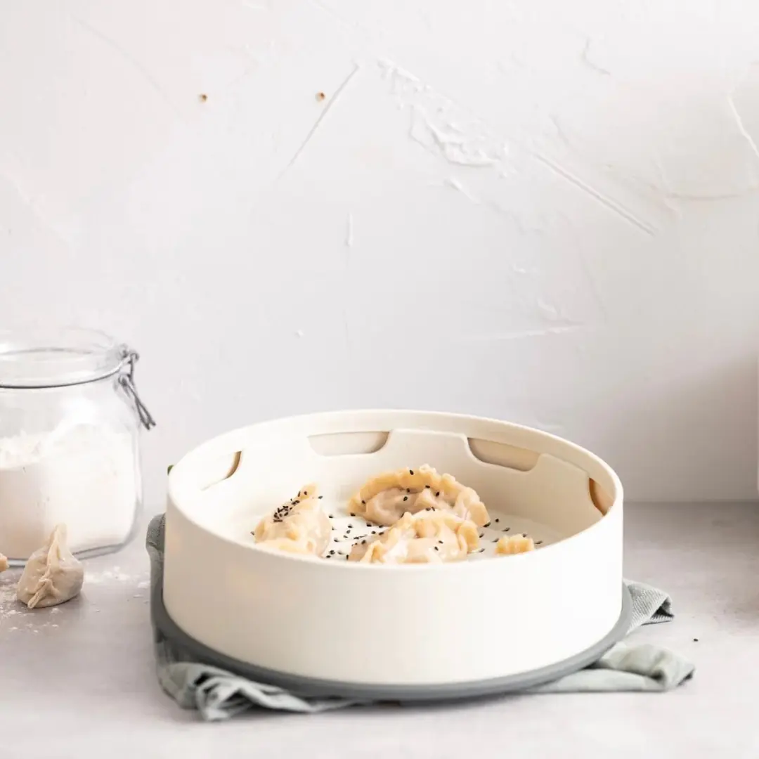 GreenPan Steamy Stoommandje 24cm - Crème