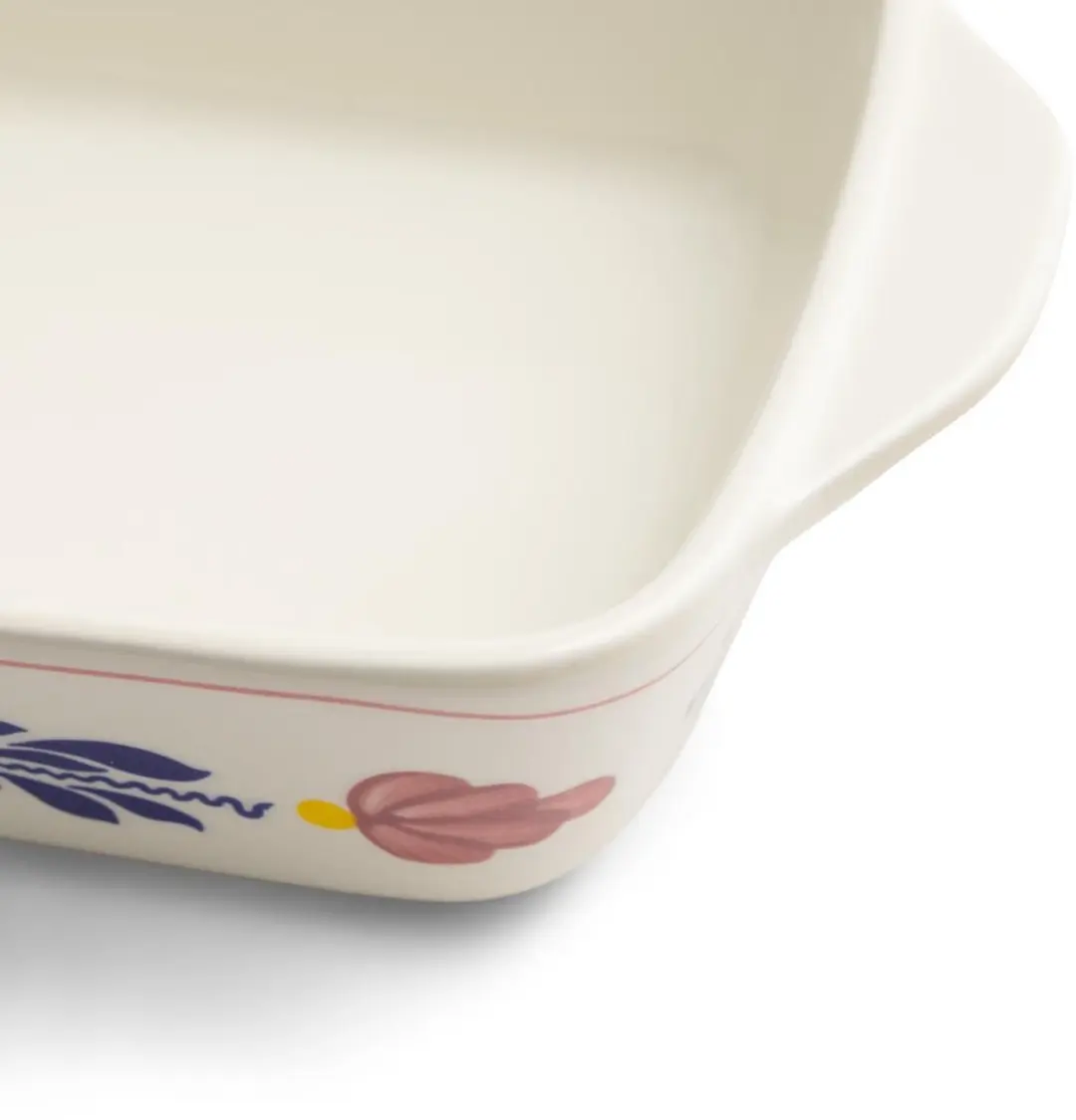 Royal Boch Boerenbont Ovenschaal 30x20x6,5cm - Wit