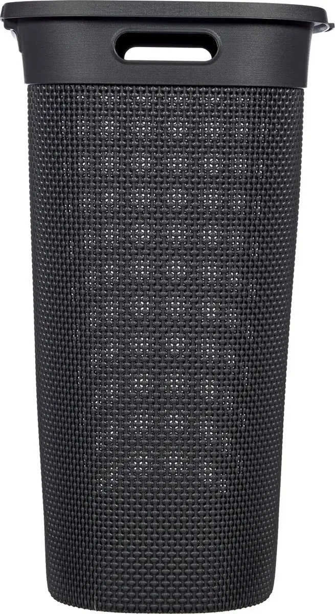 Curver Filo Wasmand met deksel 55L - Antraciet