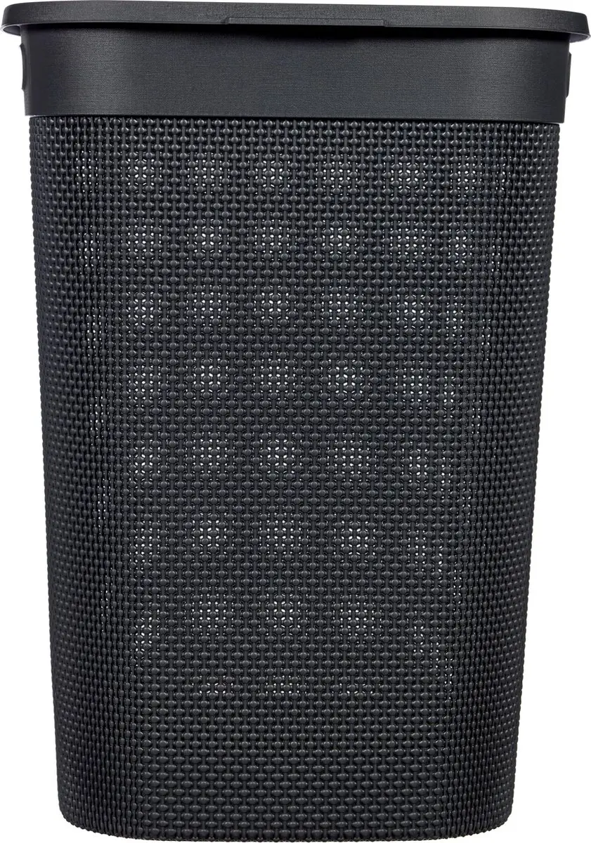 Curver Filo Wasmand met deksel 55L - Antraciet