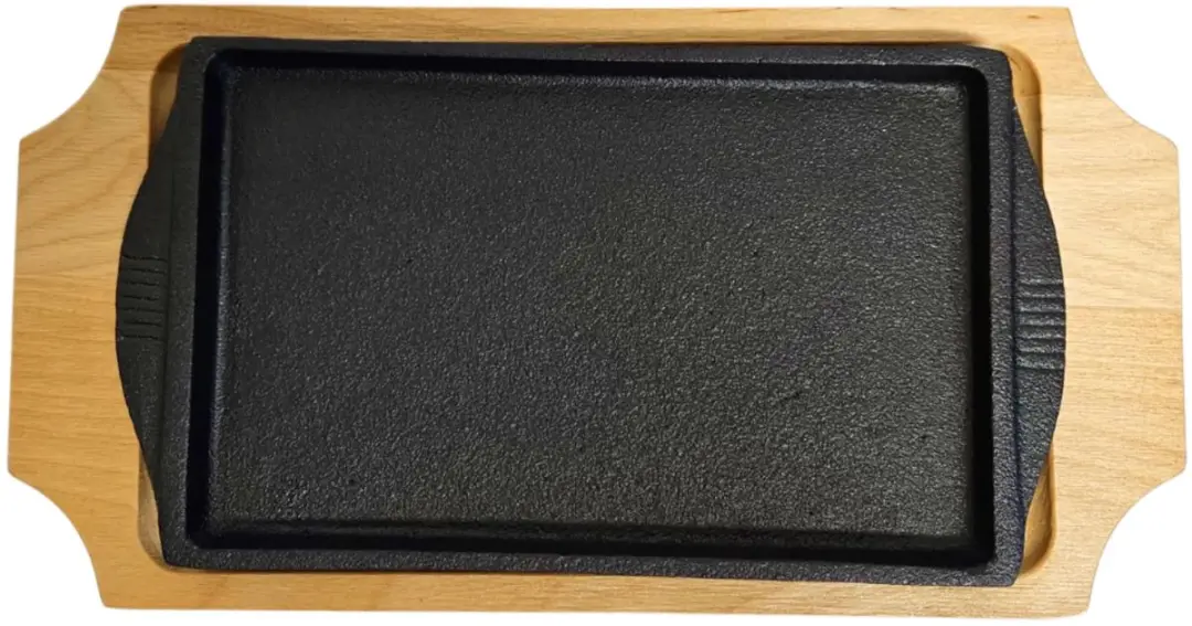 Michelangelo Parilla Serveerpan 20x11,4cm - Zwart