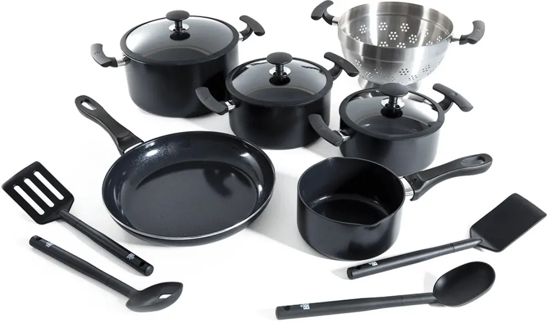 BK Vivid Keramische Antiaanbak Pannenset CC005856-001