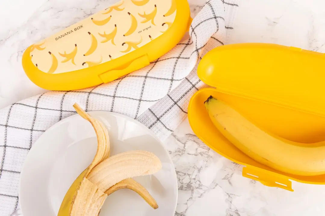 Amuse Fruitdoosjes Set Appel & Banaan - Groen/Geel