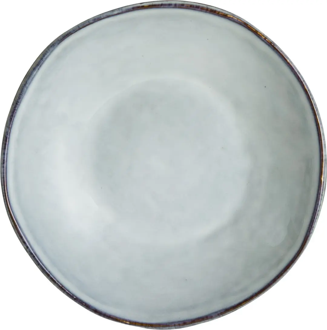 Dutch Rose Organic Diepe Bord 23,5cm - Blauw