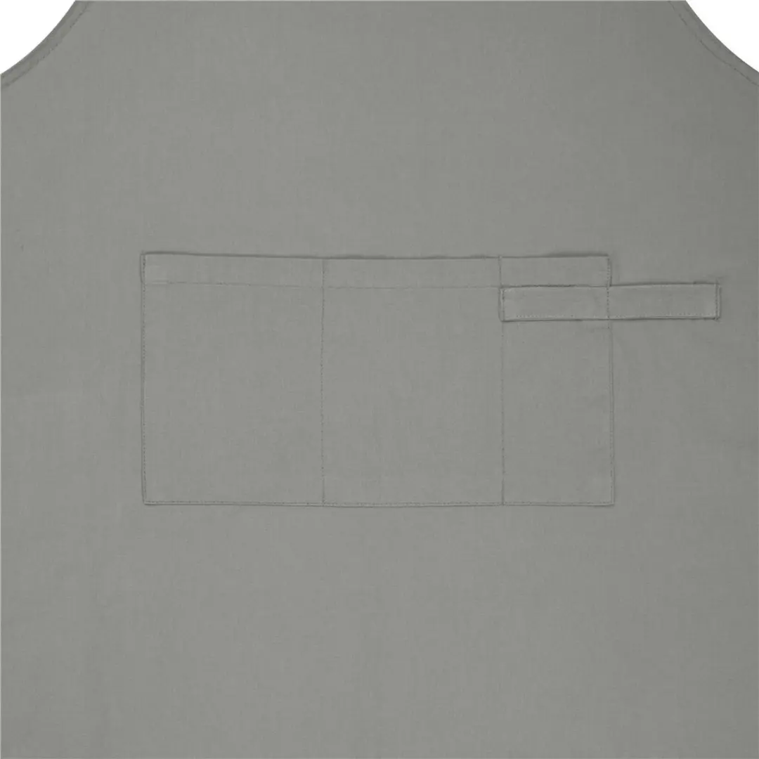BYRKLUND Keukenschort Be a Cook - 75x90cm - 100% Katoen - Grijs
