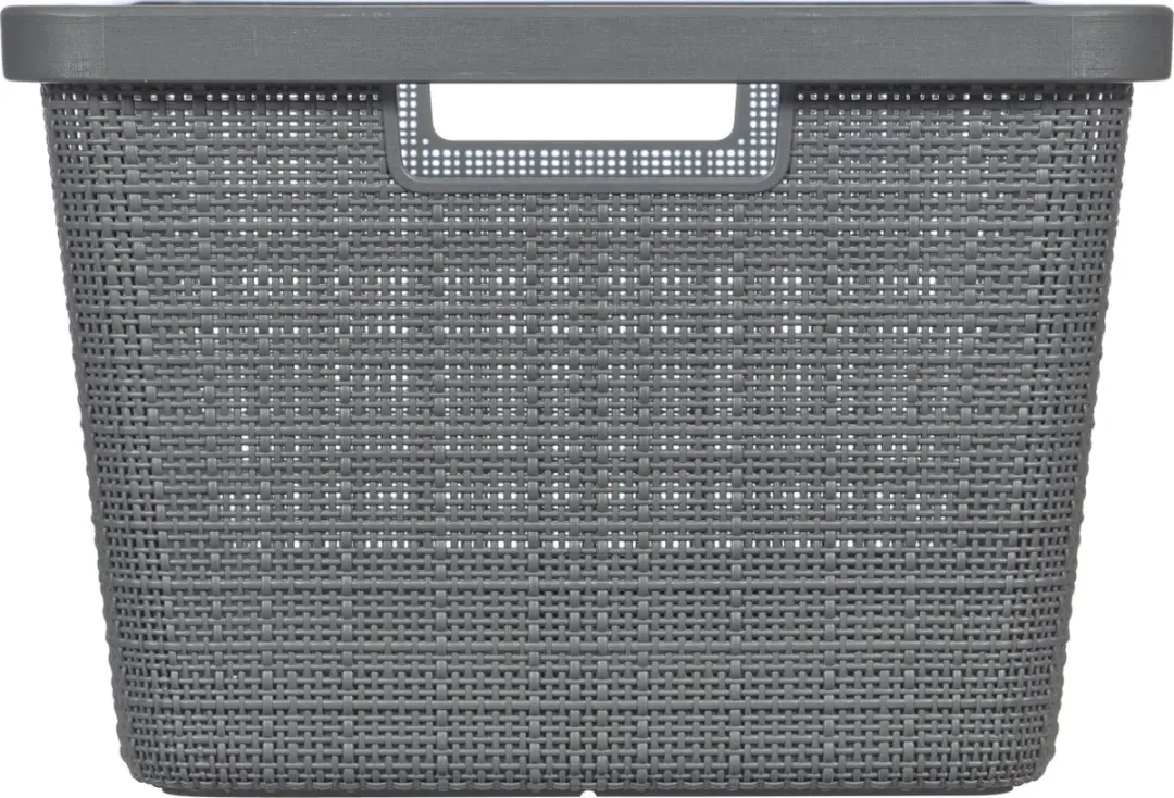 Curver Jute Wasmand 46L - Donkergrijs - afbeelding 6 van 6