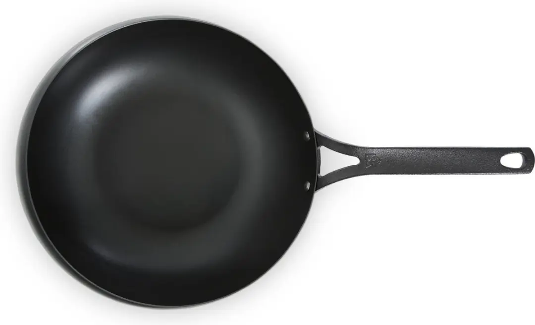 BK Black Steel Wokarang Wok - 30 cm - Zwart