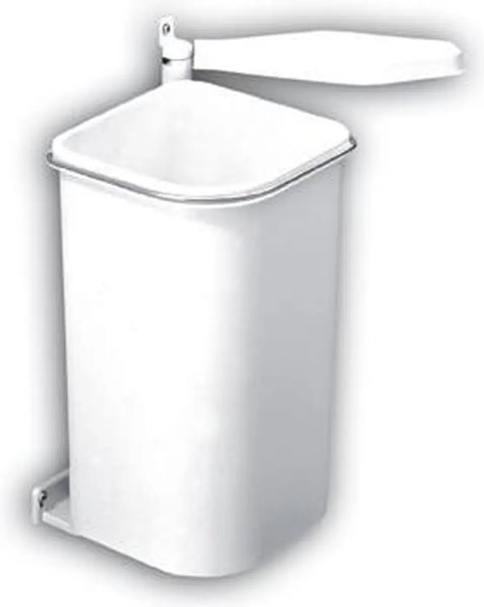 Hailo AE350500 Inbouw Prullenbak 5L - Wit
