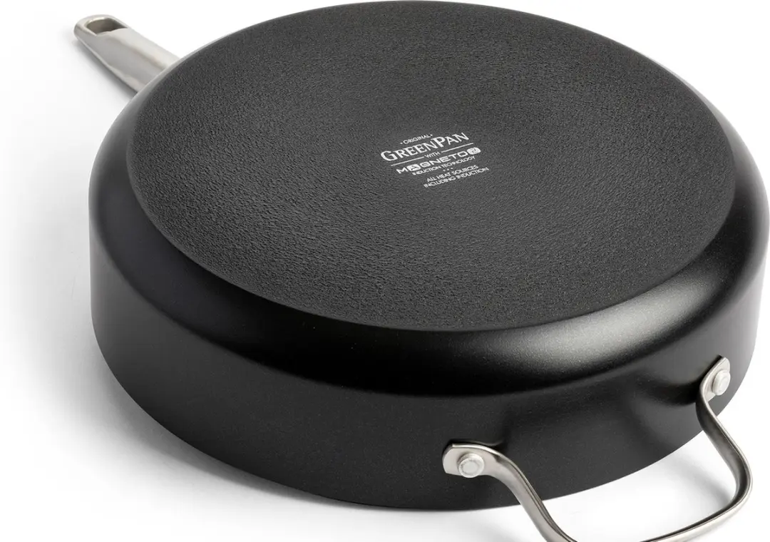 GreenPan Copenhagen Hapjespan 28cm - 4.3L - Zwart - afbeelding 6 van 6